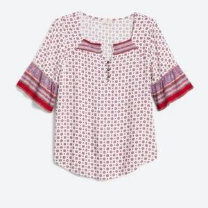 NWT Mason and Belle Floral Boho Tunic Size Small